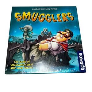 Smugglers Board Game Fence Contraband Strategic Multi-Player Family Fun CHOP NEW